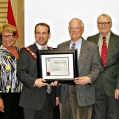 2012 - Brian Porter, Linda Eyre, Brockville Mayor David Henderson, Doug Smith, Doug Grant, Dave LeSu