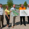 May 24, 2016 - Dave LeSueur, Linda Eyre, Jay Martin, Graeme Sifton and Jack Kenny announce $200,000 